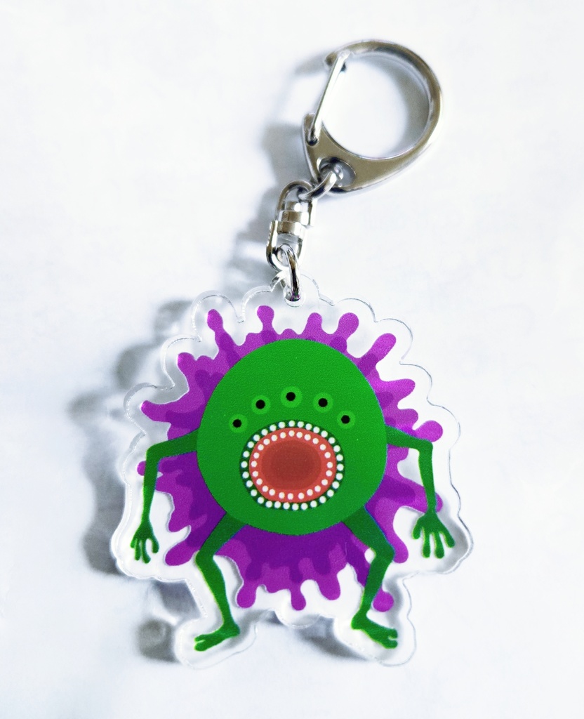 人類の祖先アクリルキーホルダー