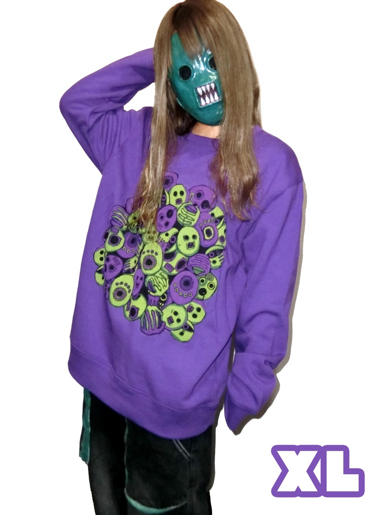 増殖スウェット〈紫〉