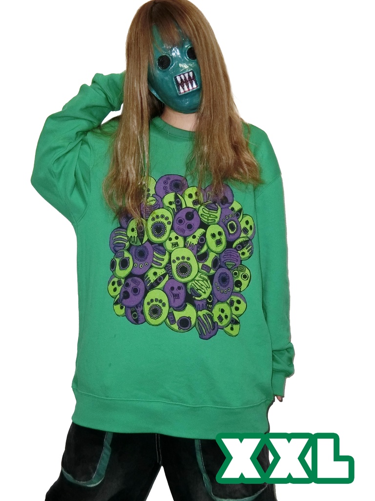 増殖スウェット〈緑〉