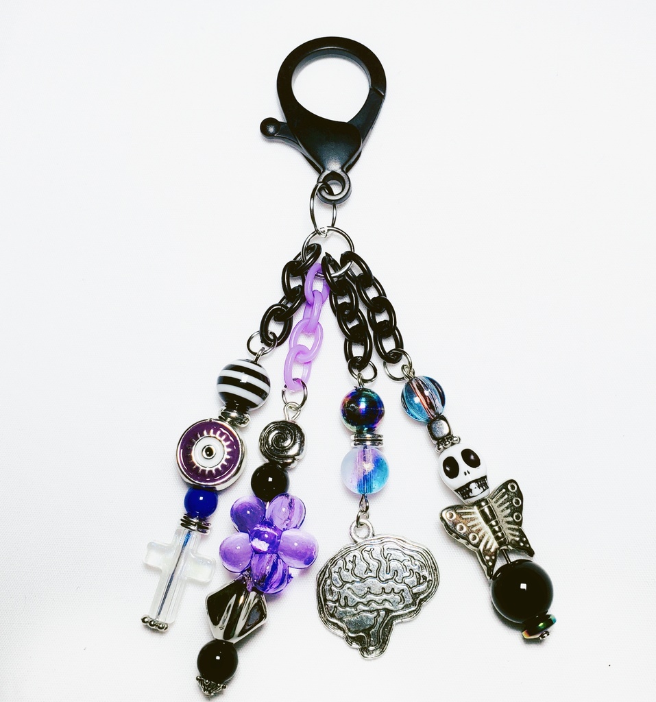 ビーズキーホルダー