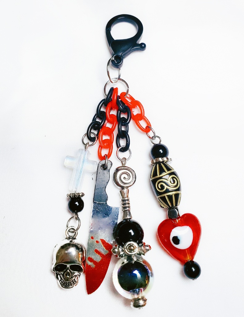 ビーズキーホルダー