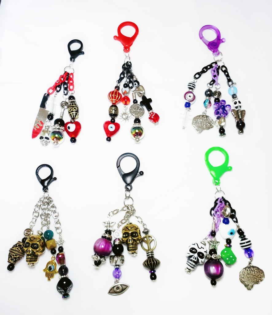 ビーズキーホルダー