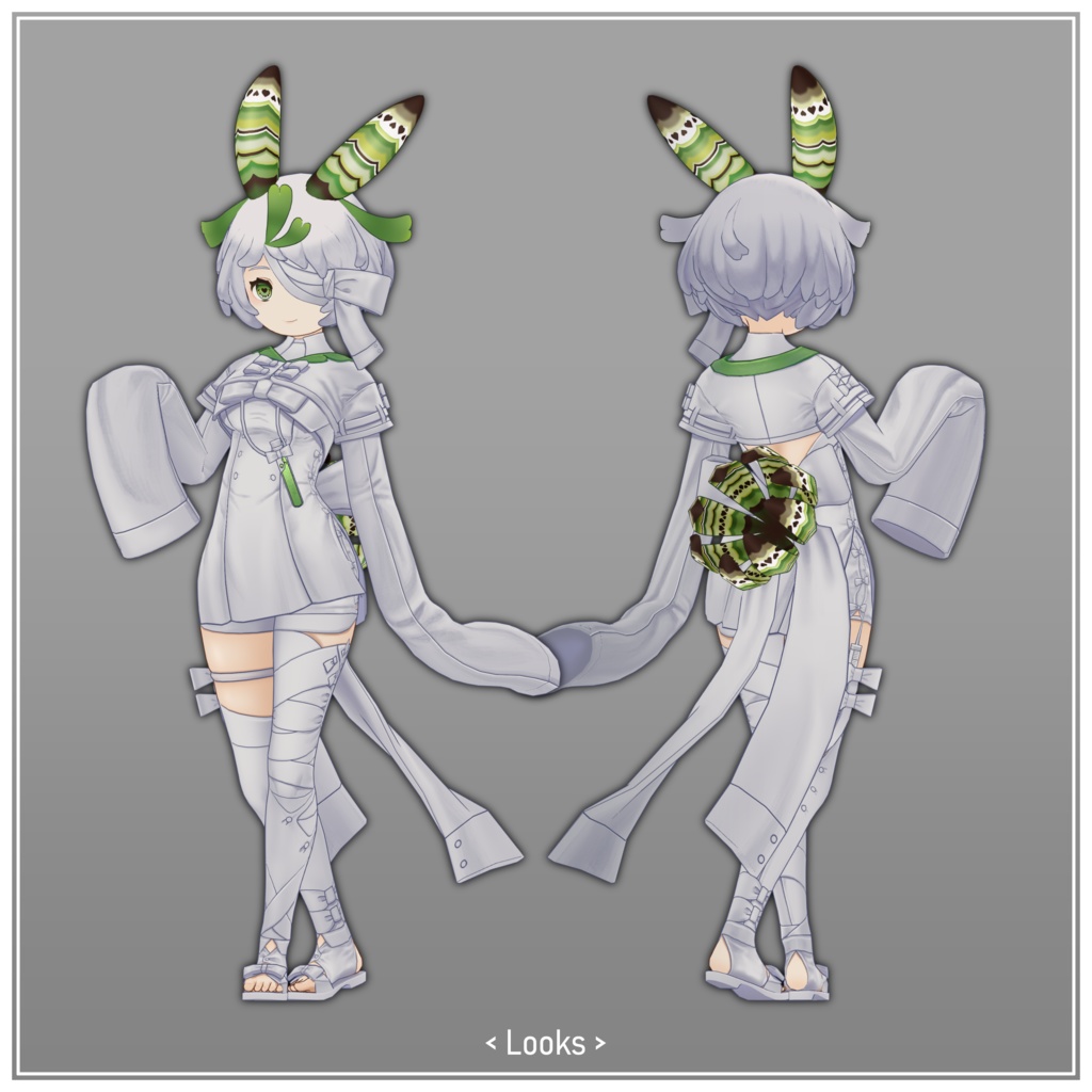 LoNicHo_VRChat想定オリジナル3Dモデル