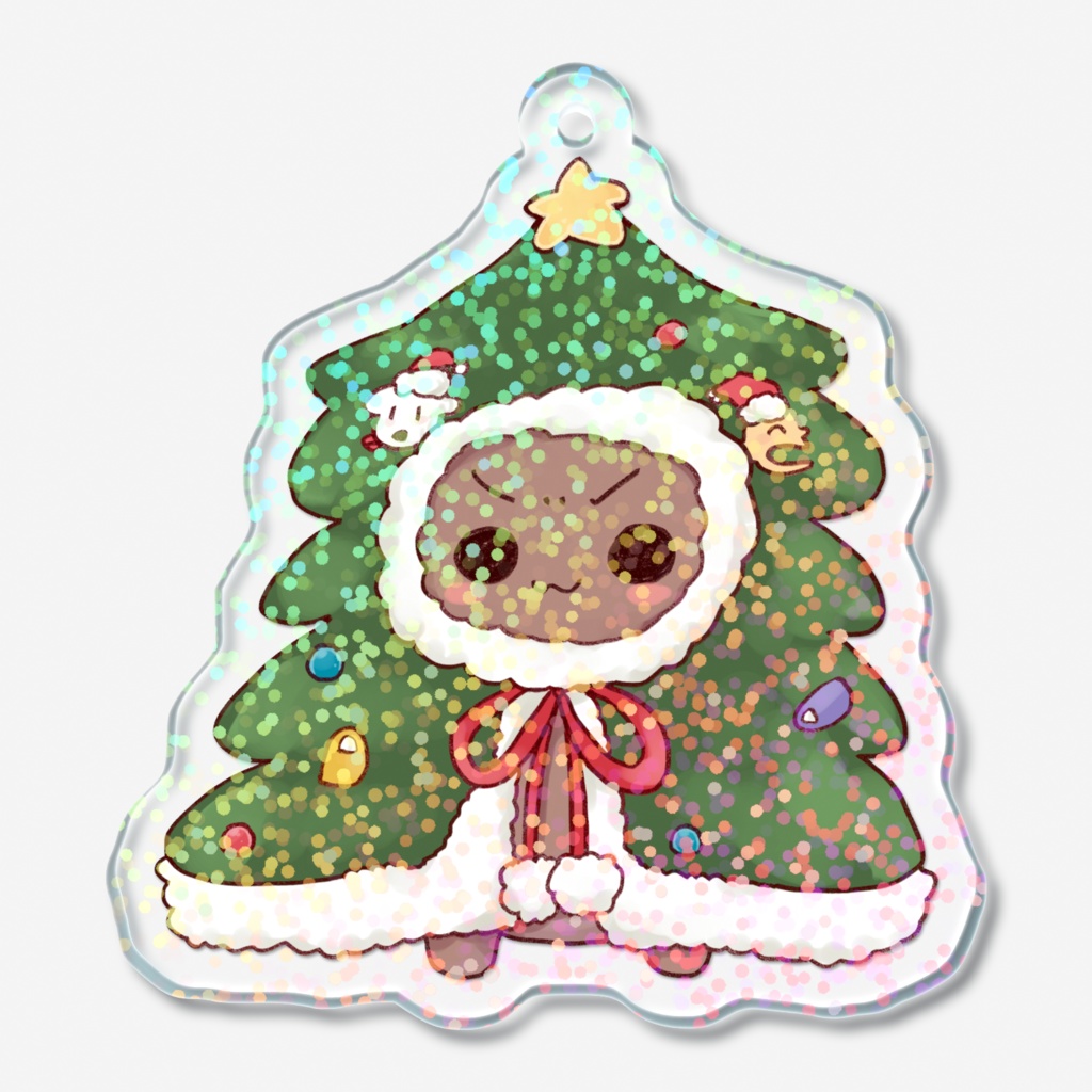 【非公式】毛玉ツリーころねホロアクキー【戌神ころね】