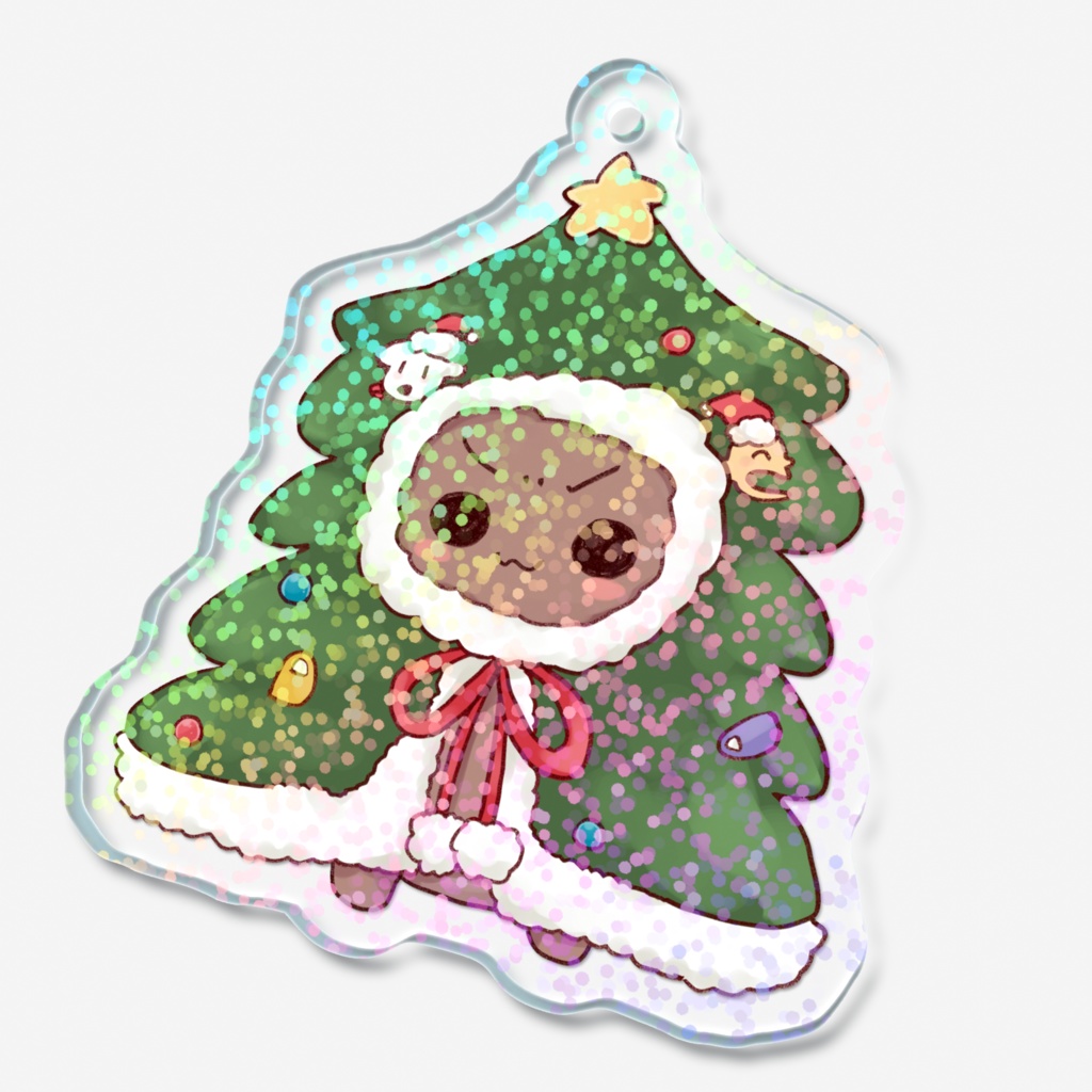 【非公式】毛玉ツリーころねホロアクキー【戌神ころね】