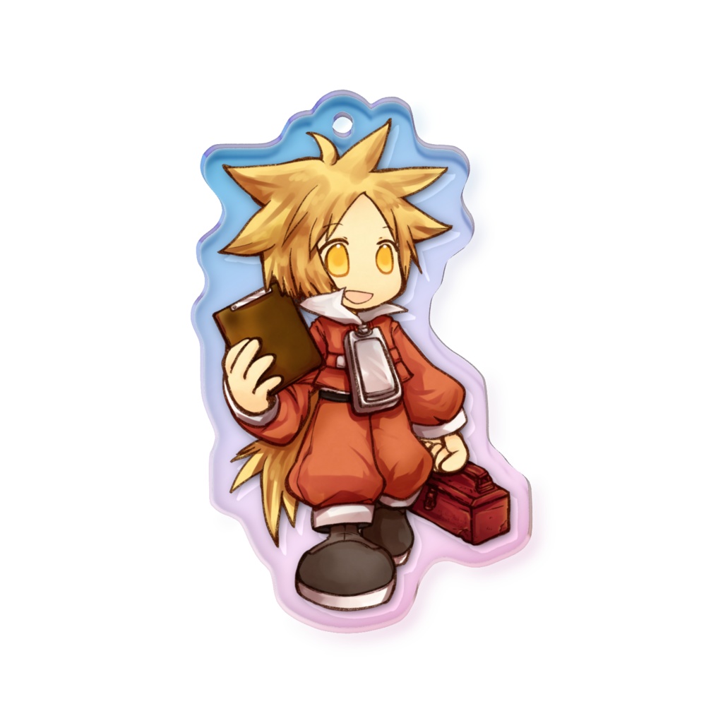 【非公式】スカイガンナーオーロラアクキー【シエル】