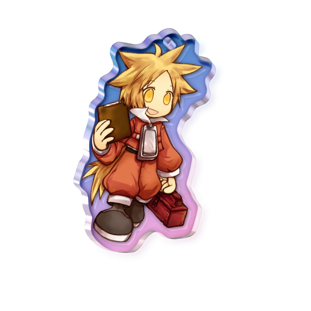 【非公式】スカイガンナーオーロラアクキー【シエル】 