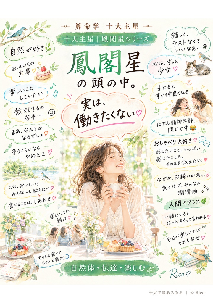 十大主星 あるある♡【PDF版】