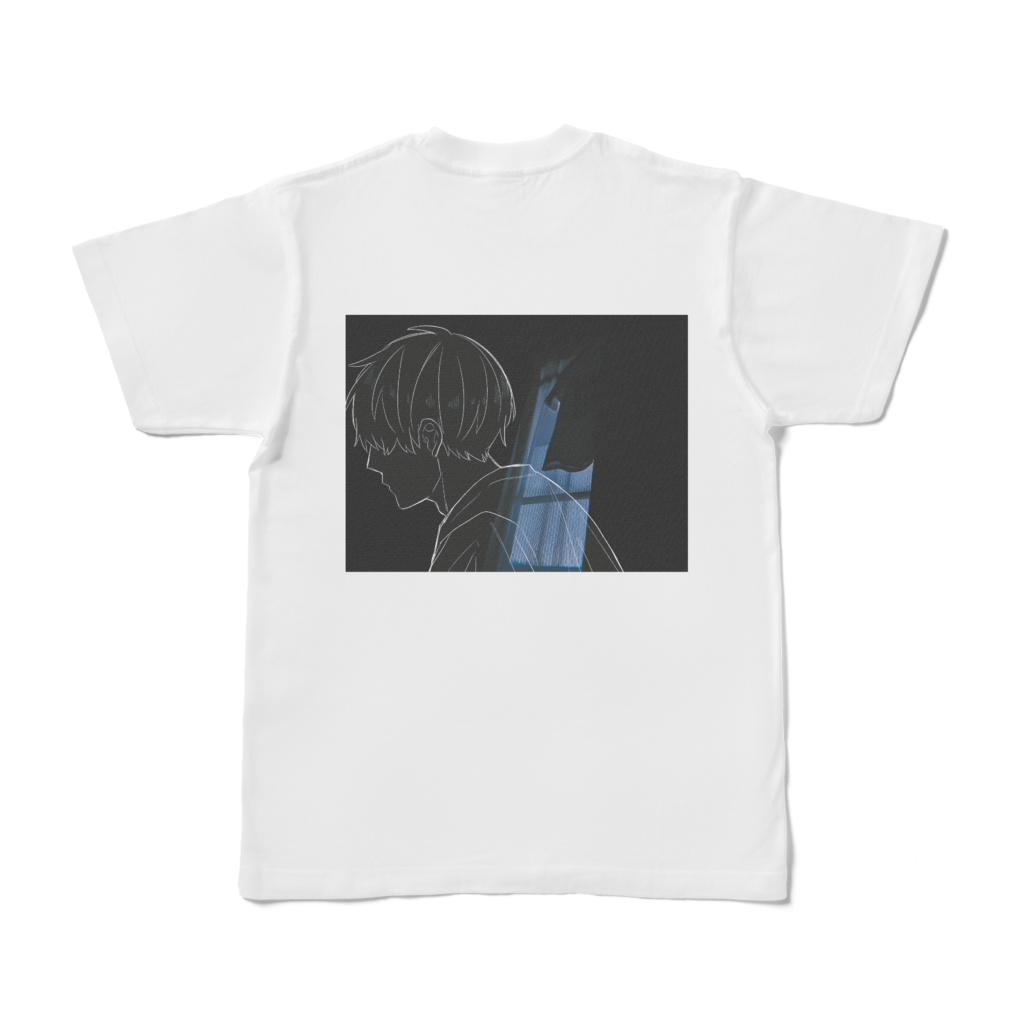 眠れない白Tシャツ