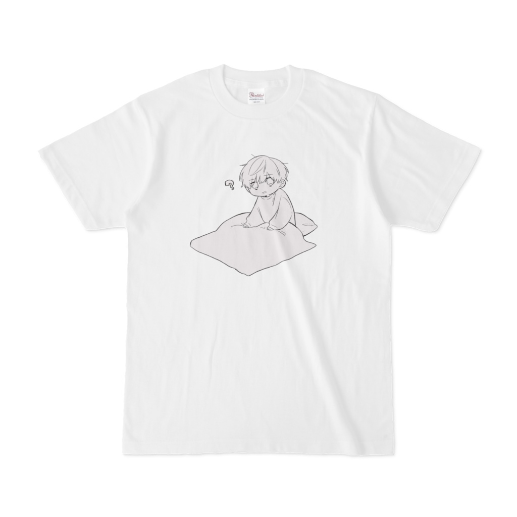 本当にマジで眠れない人白Tシャツ