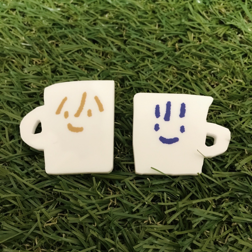A3!/カフェ友マグカップバッジ(万里・紬)