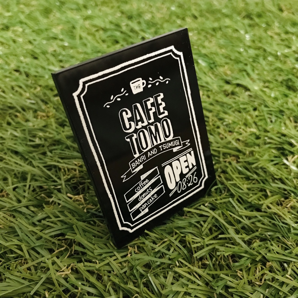 A3!/カフェ黒板風アクリルスタンド