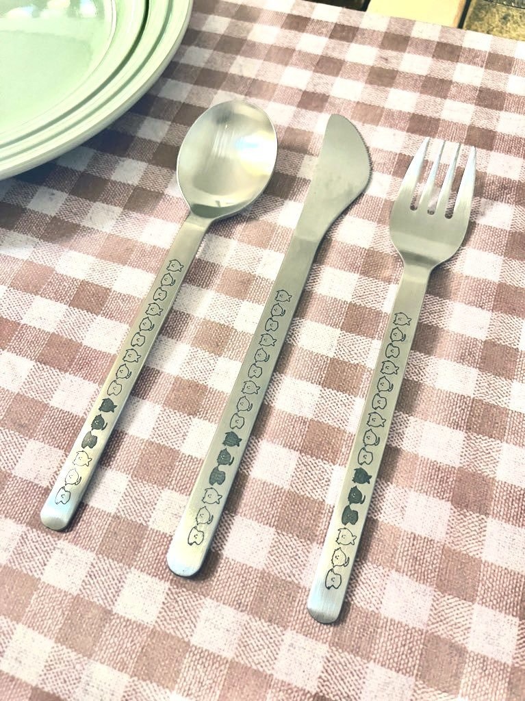 魔入間/入間軍模様入りカトラリー(全3種)