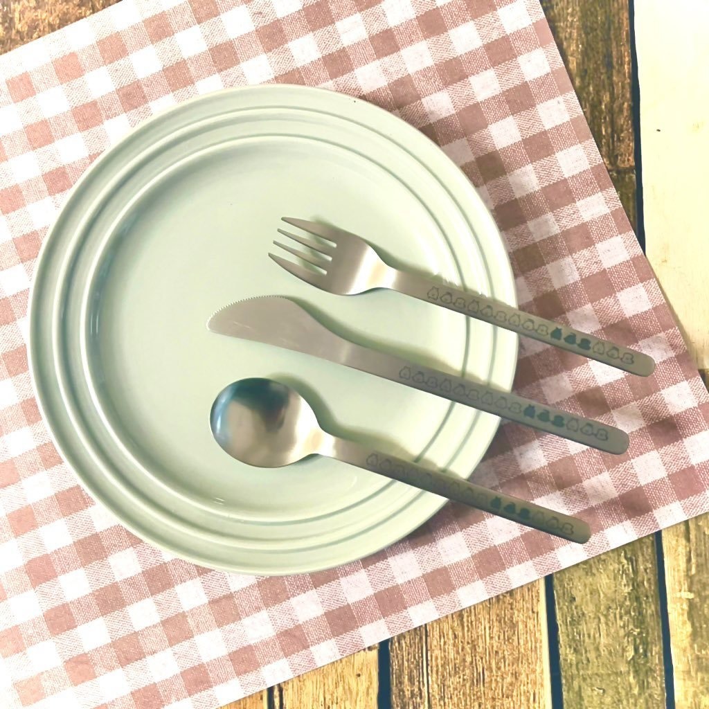 魔入間/入間軍模様入りカトラリー(全3種)