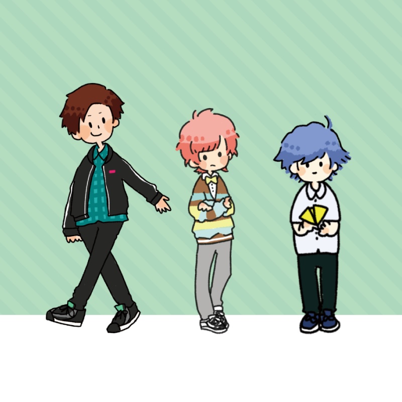 A3!/新生GOD座アクリルスタンドキーホルダー