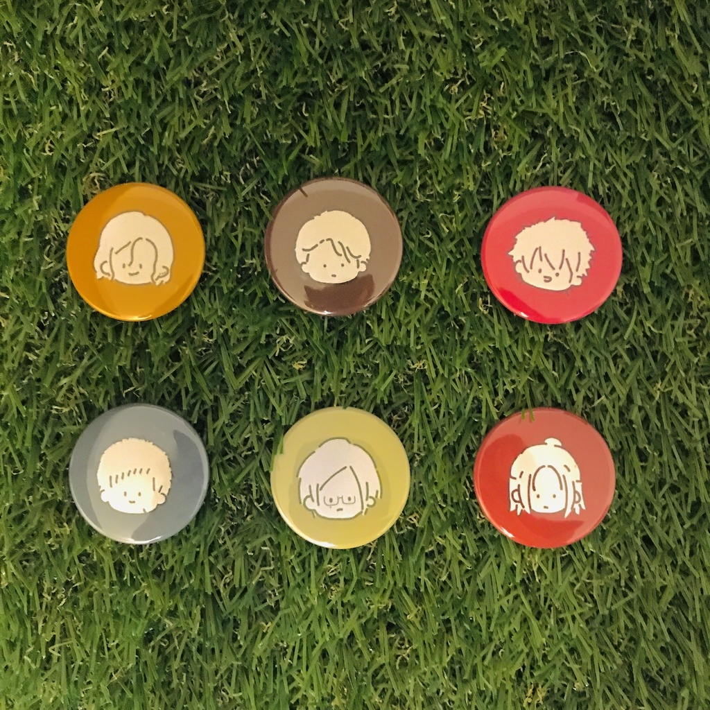 A3!/MANKAIカンパニー劇団員 缶バッジ(全24種)