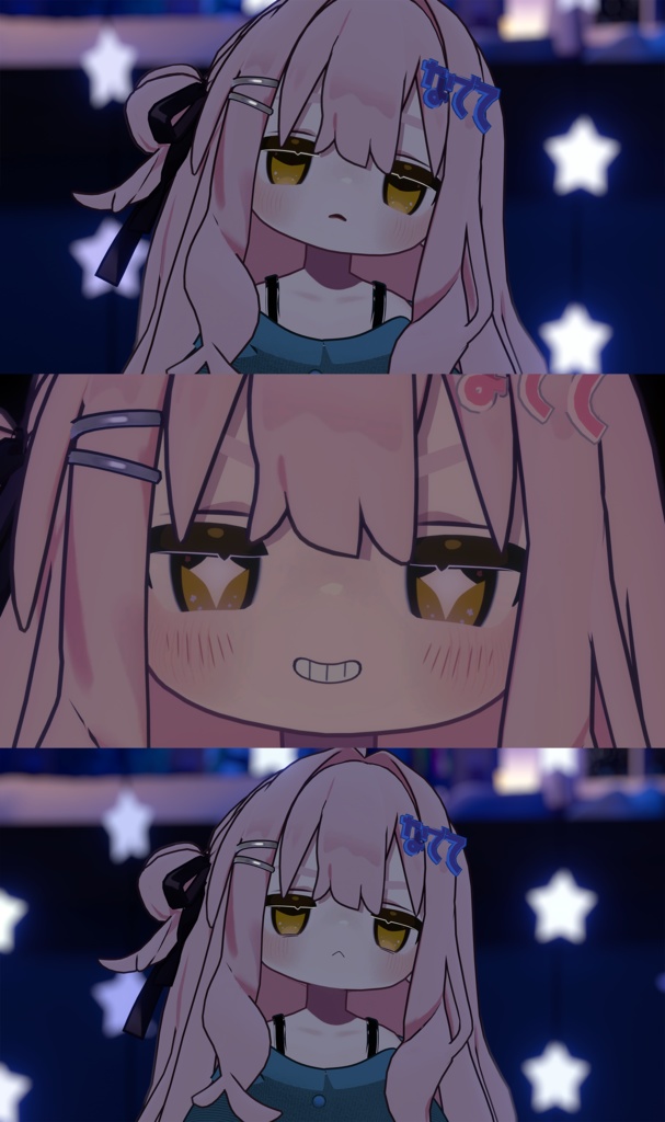 【キプフェル対応】くすみアイ -☆- & シンプルアイライン【Eye texture&Eyeline texture】