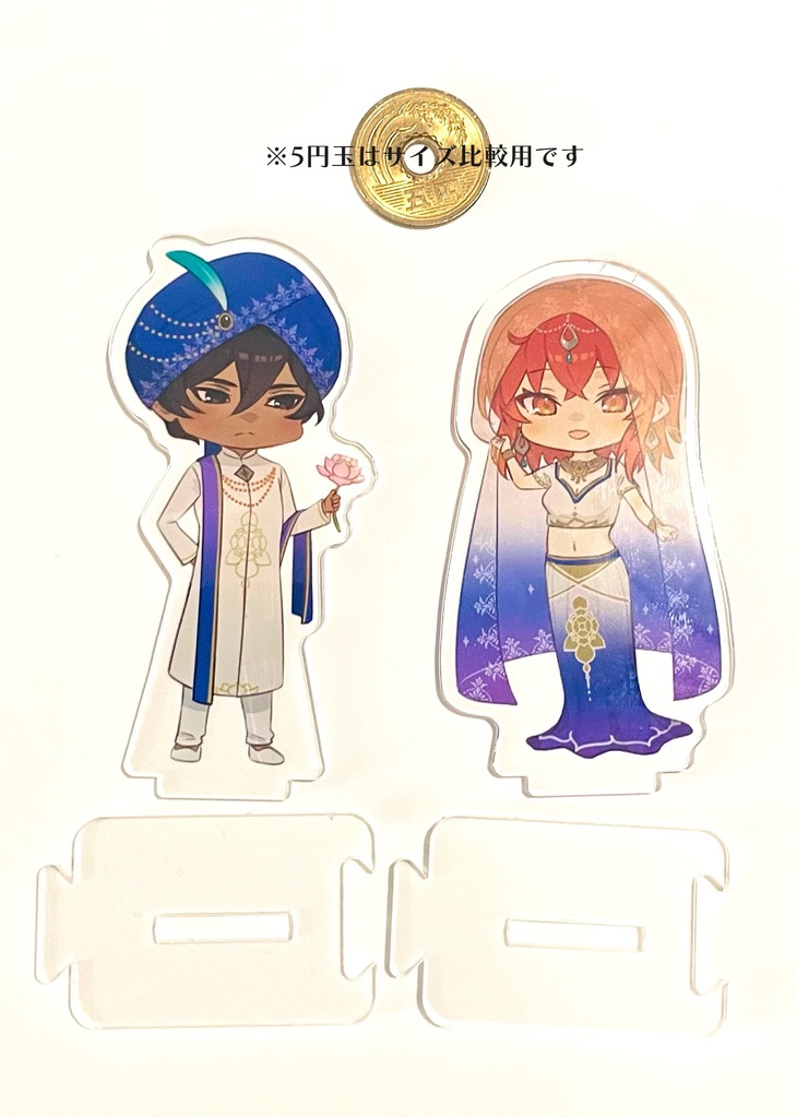 ジュナぐだ♀結婚式アクスタ(2体セット×2種)