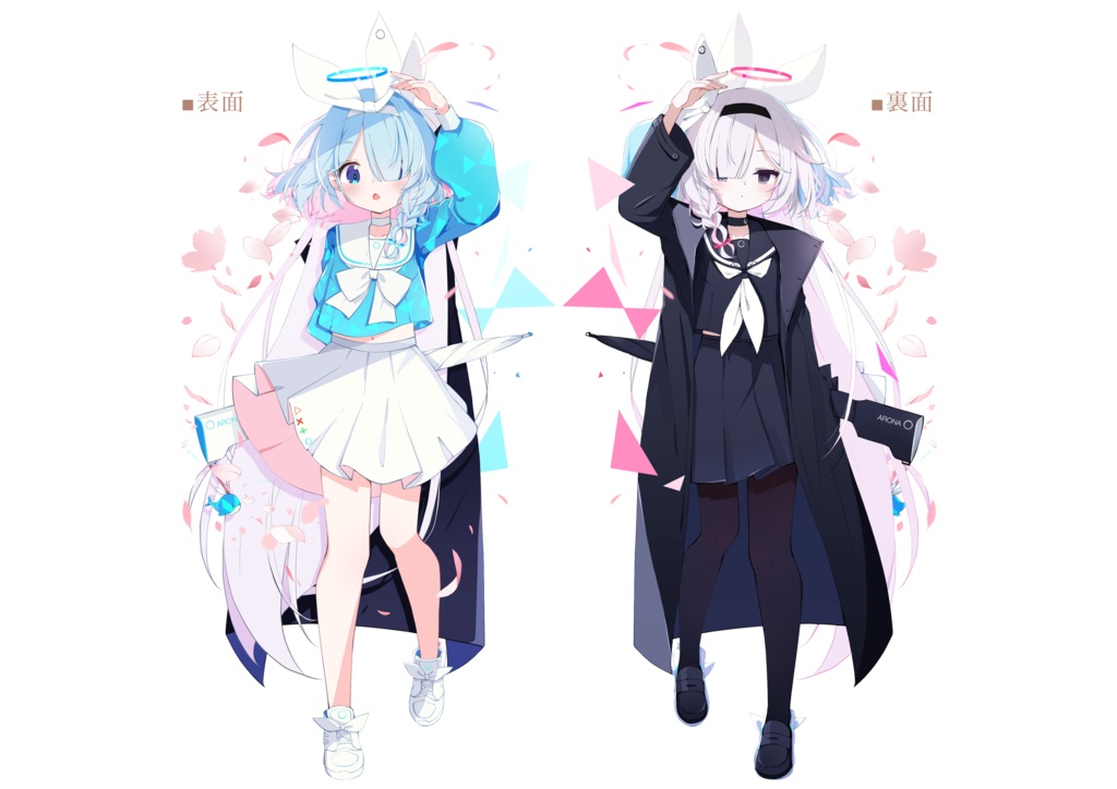 アロプラの両面アクスタ