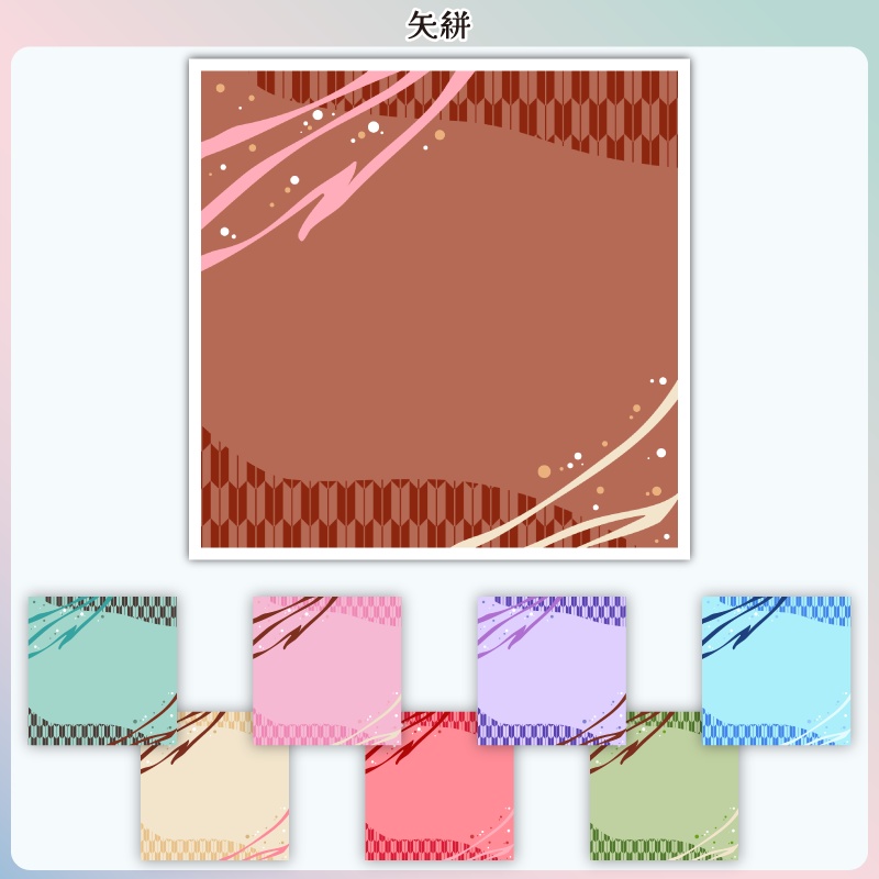 【フリー素材】バレンタインな背景 スクエアver