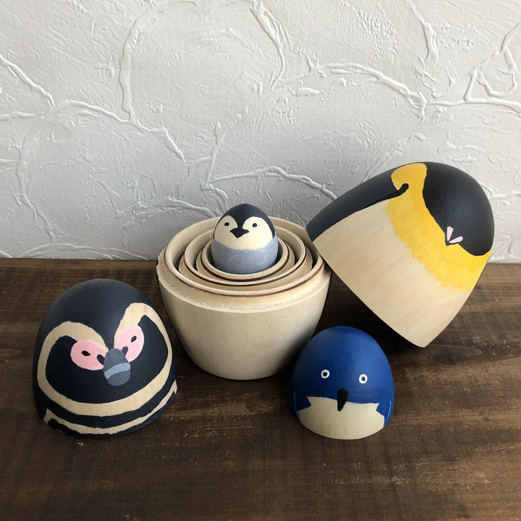 選べるペンギンのマトリョーシカ