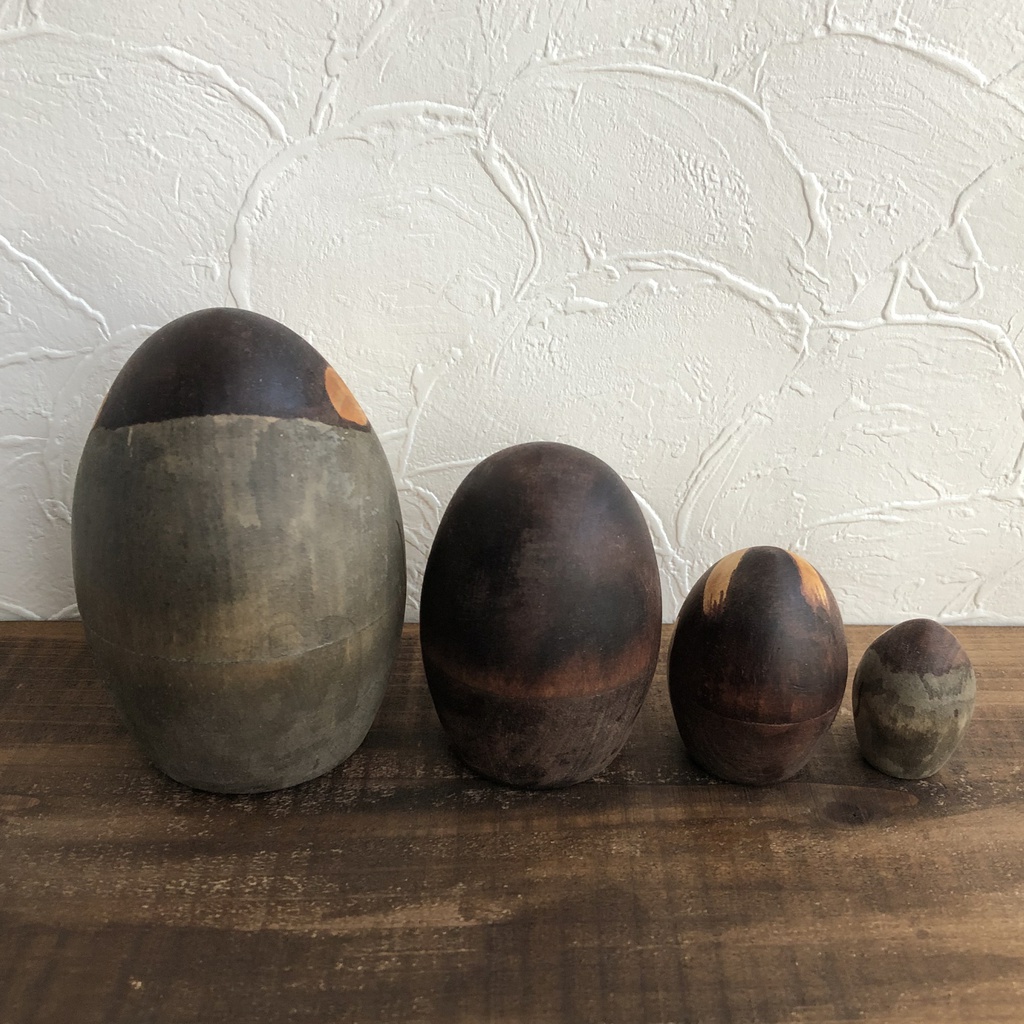 ナチュラルたまごペンギンマトリョーシカ