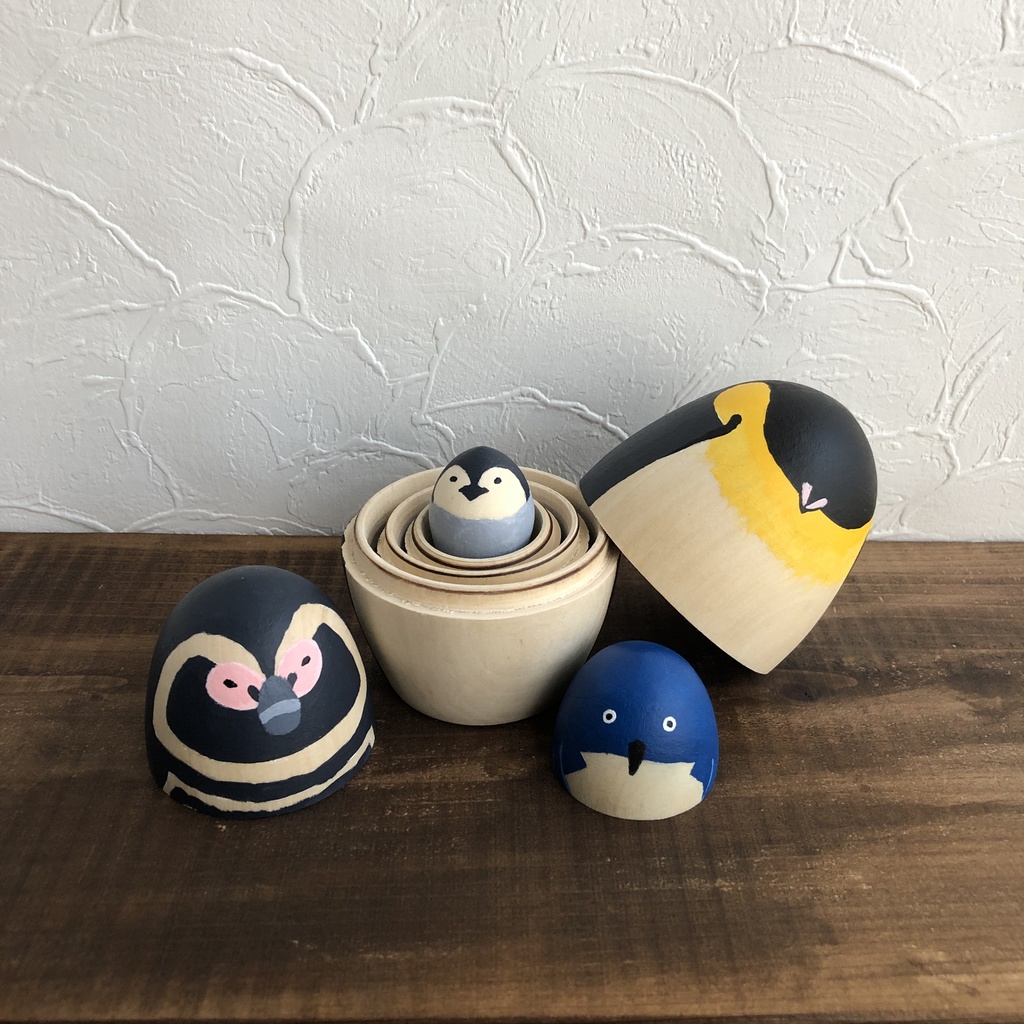 【とりてん開催記念】好きな鳥でオーダーできるマトリョーシカ