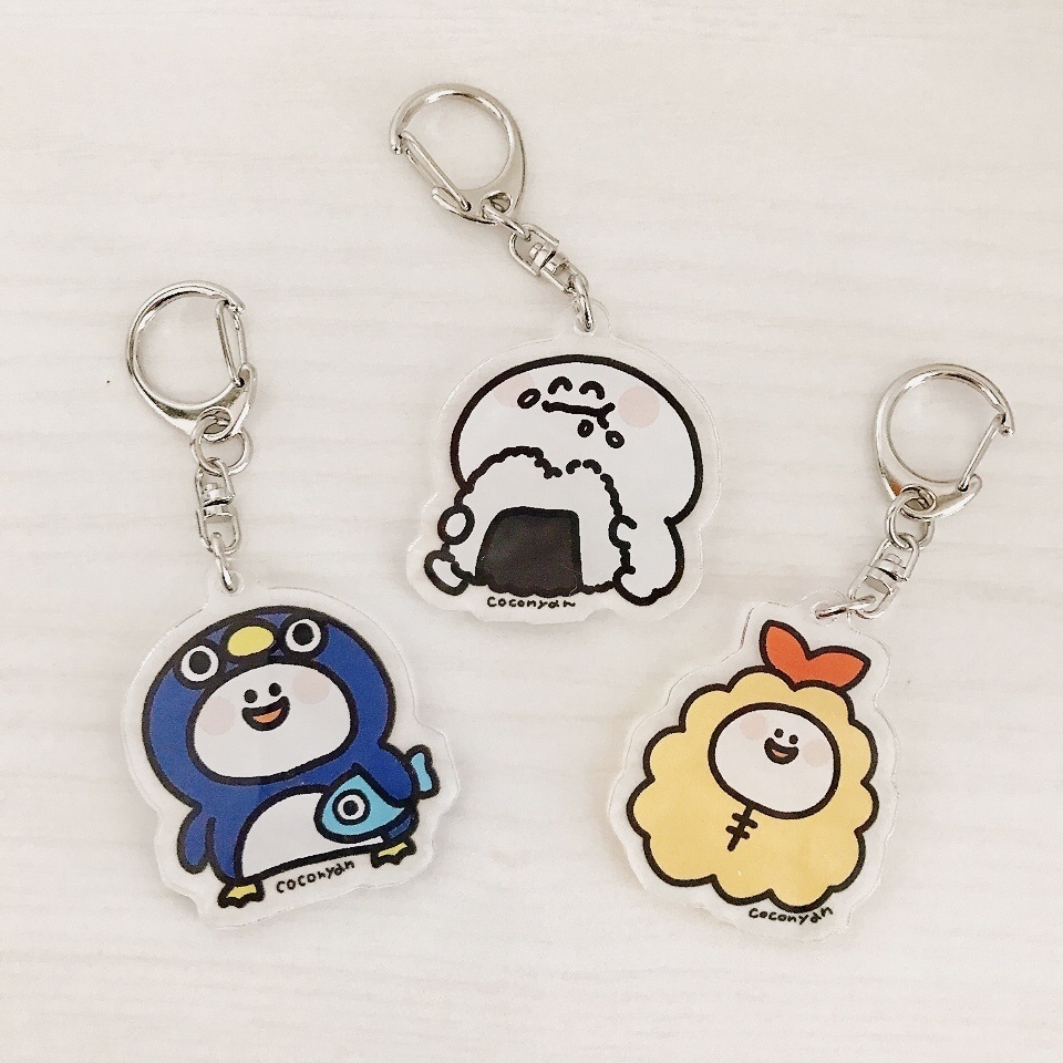 たらもちゃんアクリルキーホルダー