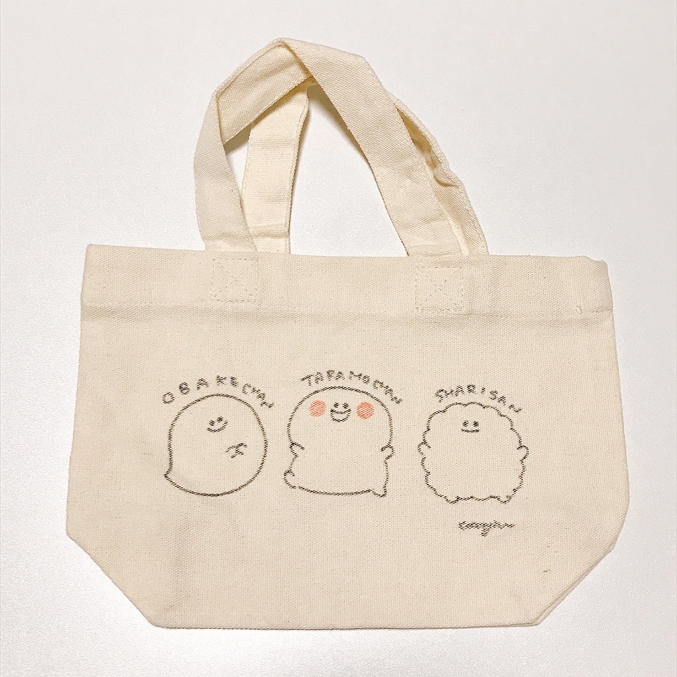 【手描きキャンバストートバッグ】なかよし