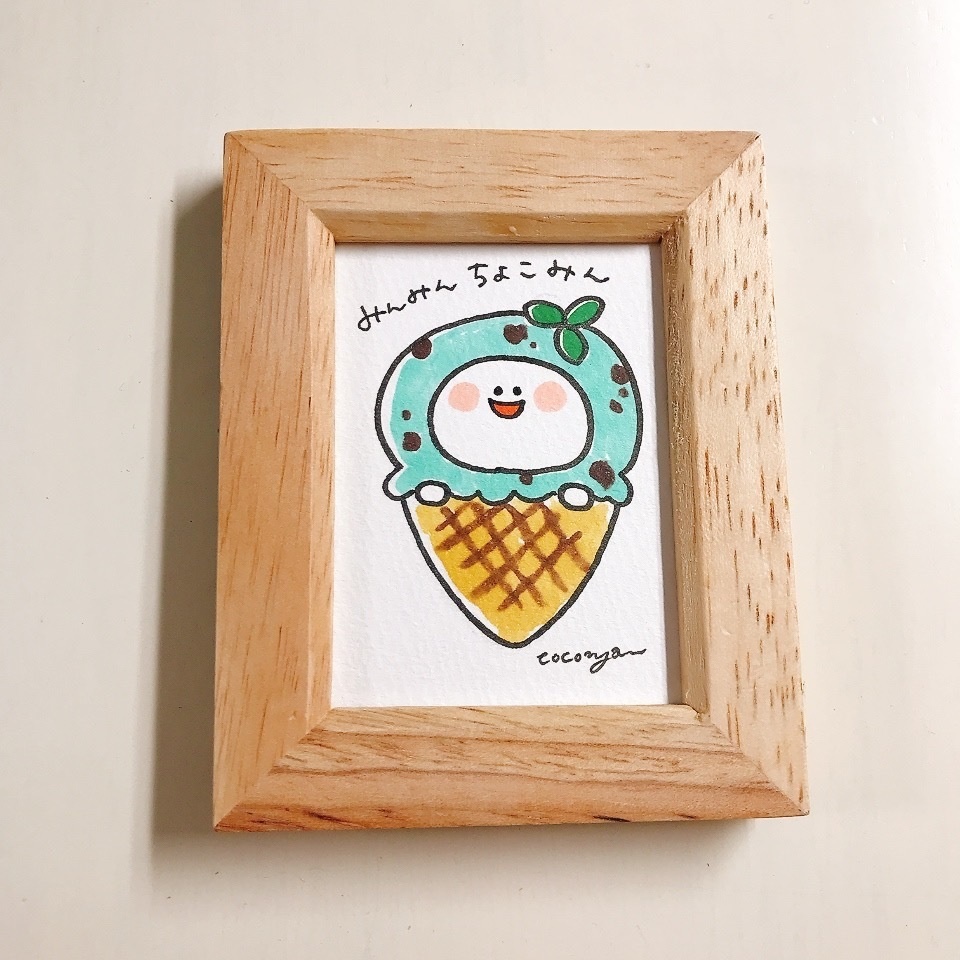 【原画】みんみんちょこみん