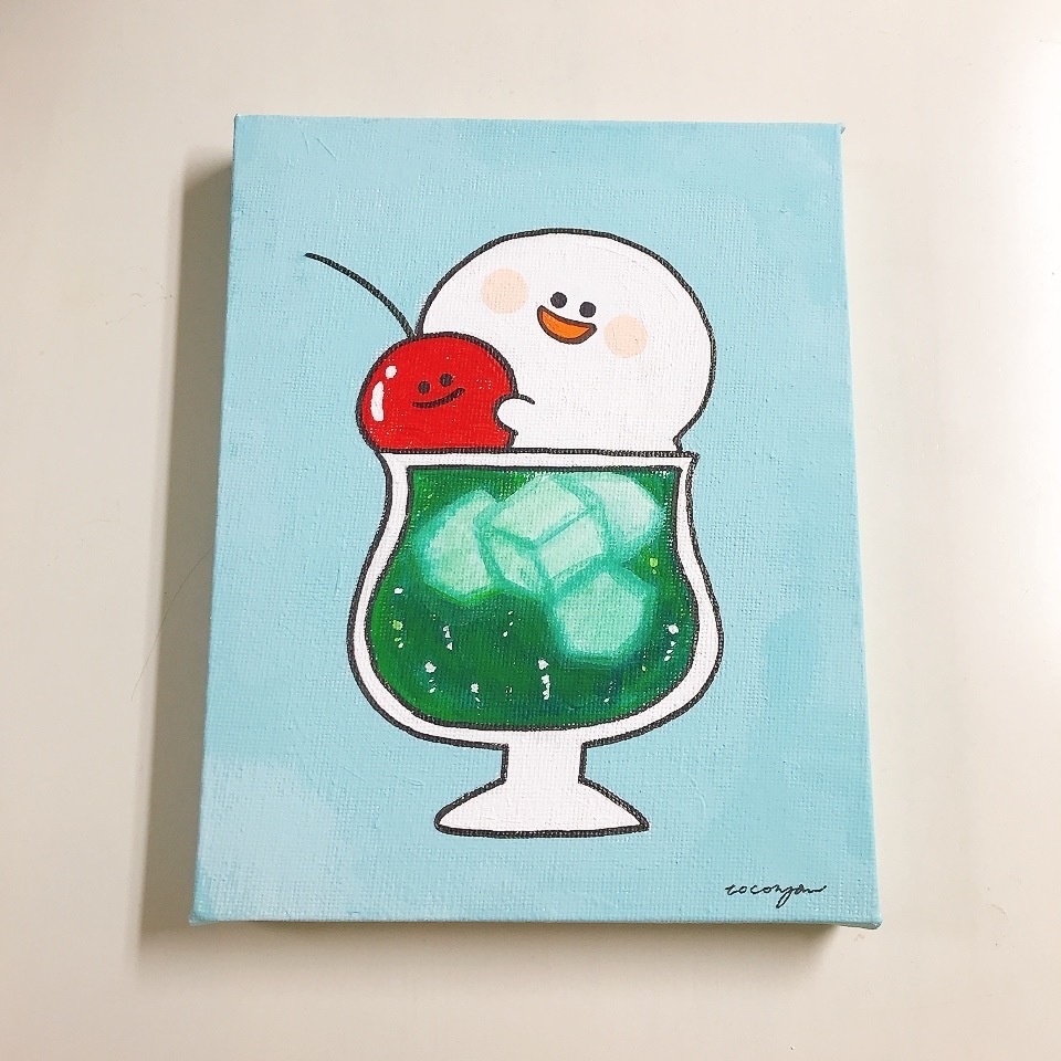 【アクリル原画】たらもソーダ