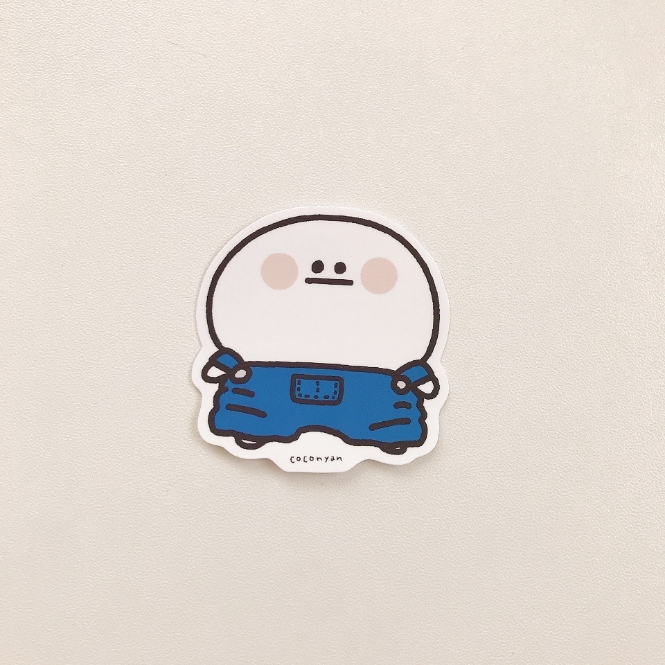 あこがれのつなぎステッカー👖［SM-0024］