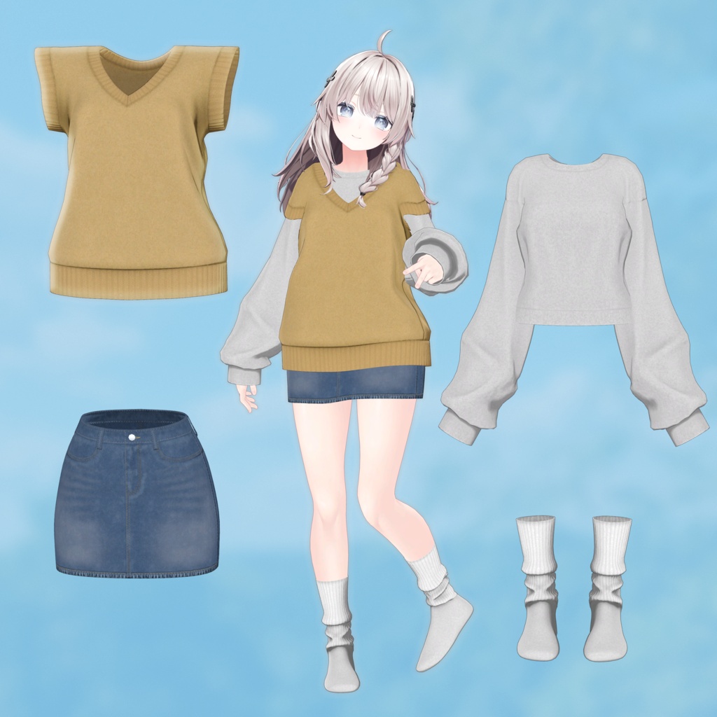 🍃PureIndigo Breeze🍃 for Shinano