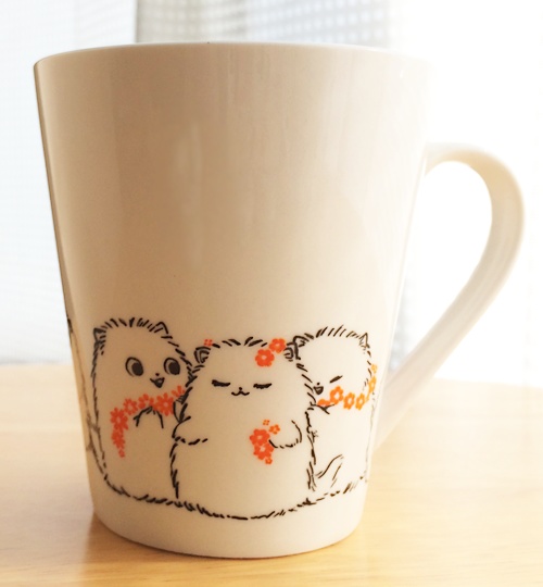 もさもさなマグカップ