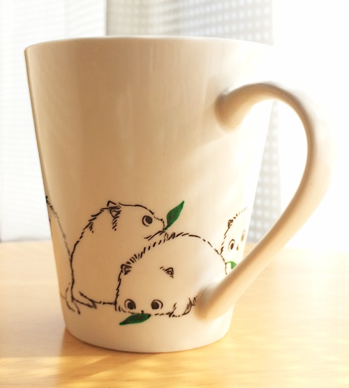 もさもさなマグカップ
