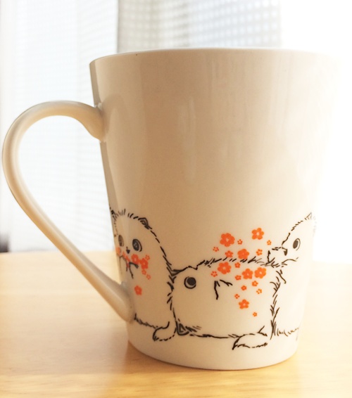 もさもさなマグカップ