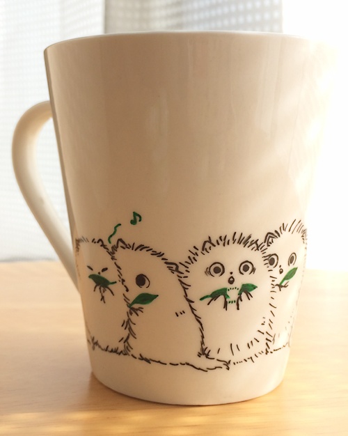 もさもさなマグカップ