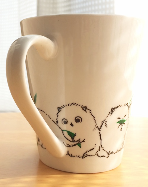 もさもさなマグカップ