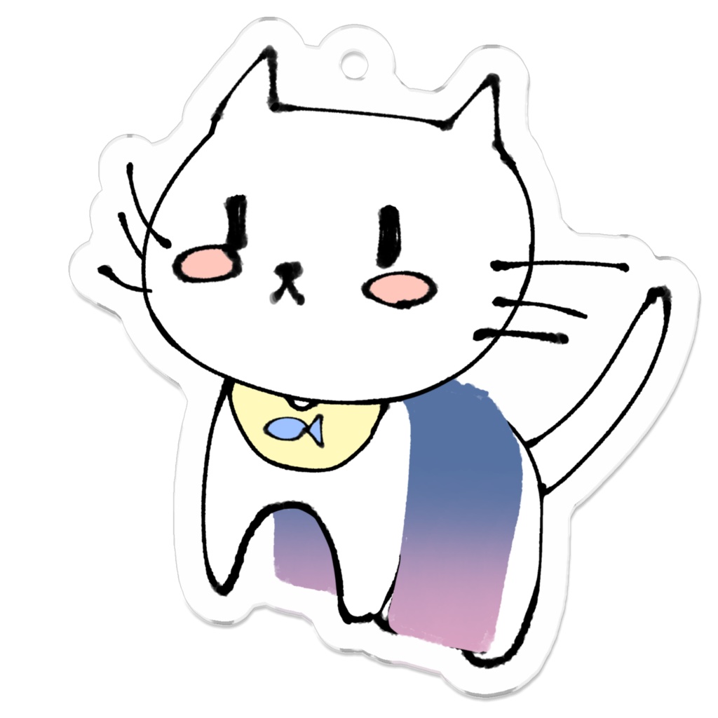 ニャン☆ྀིチャンアクリルキーホルダー