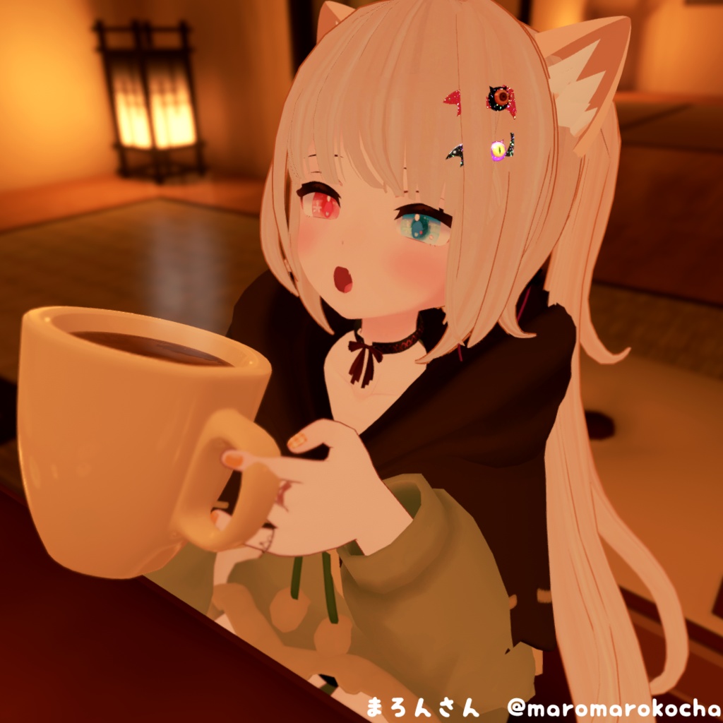 【ラスクちゃん・ミルクちゃん・カリンちゃん対応】衣装モデル『リボンパーカー』