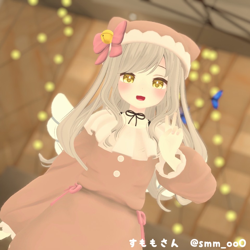 【ラスクちゃん・ミルクちゃん対応】衣装モデル『フリルワンピース』