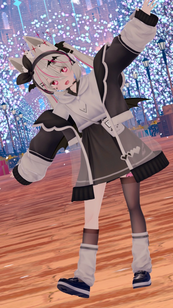 【13アバター対応】衣装モデル『ピクセルポップ』