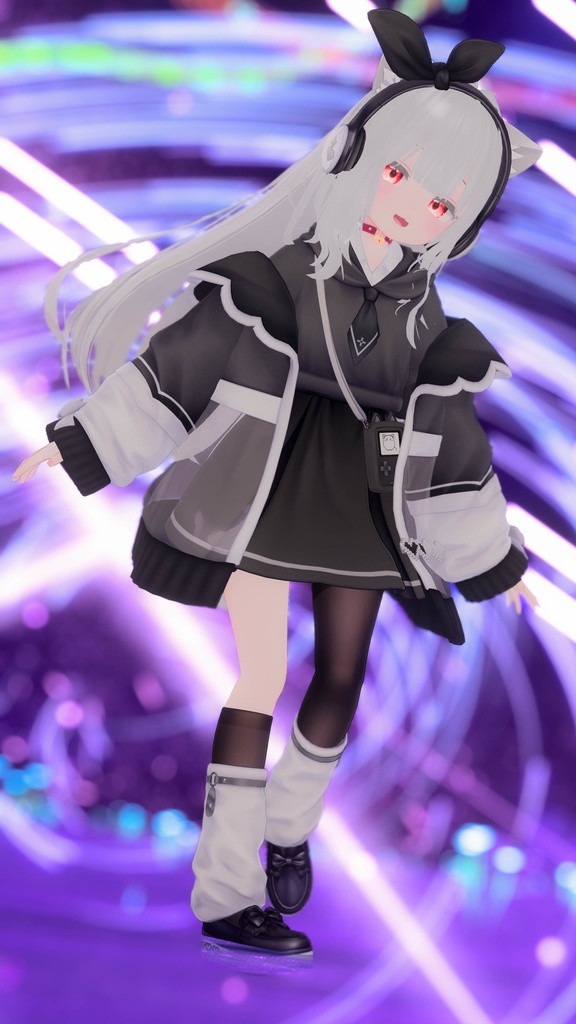 【13アバター対応】衣装モデル『ピクセルポップ』