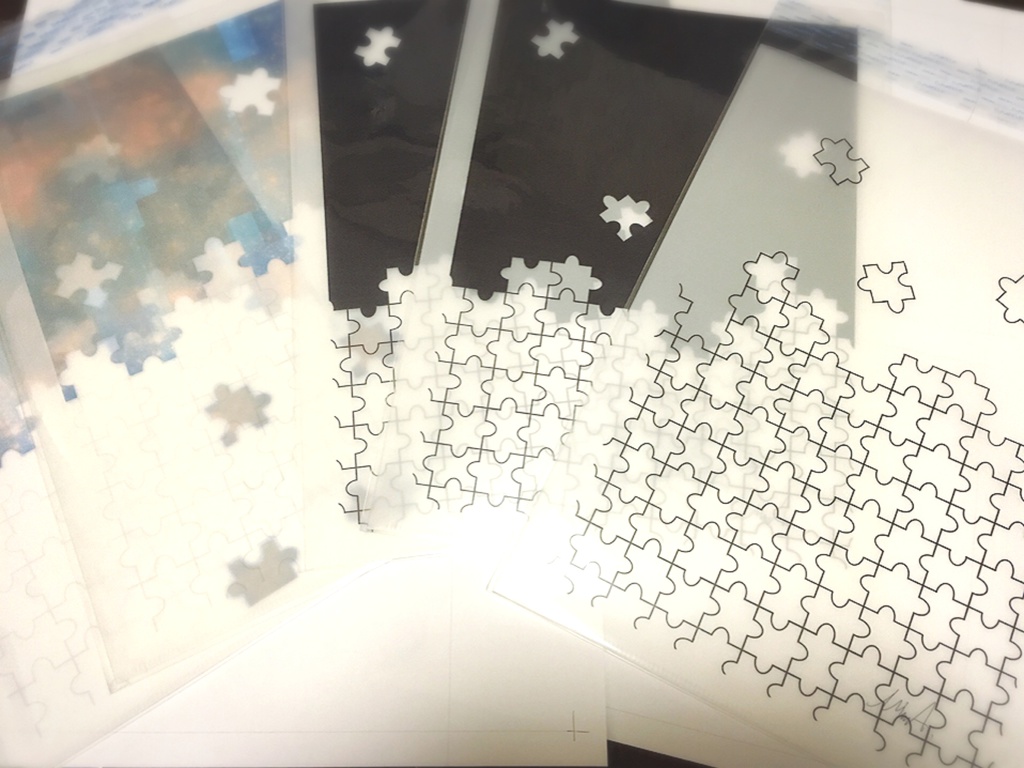 パズルクリアファイル