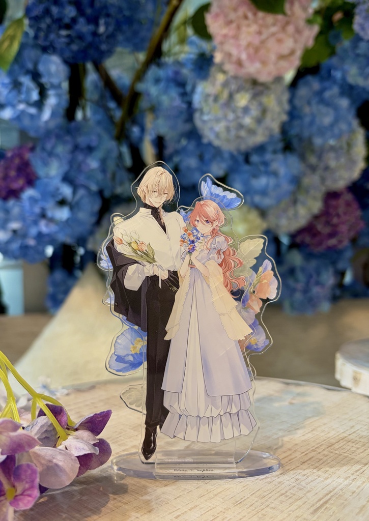 【魔術師の偏愛】イリアス&ソフィアデートアクスタ(再版予約分)