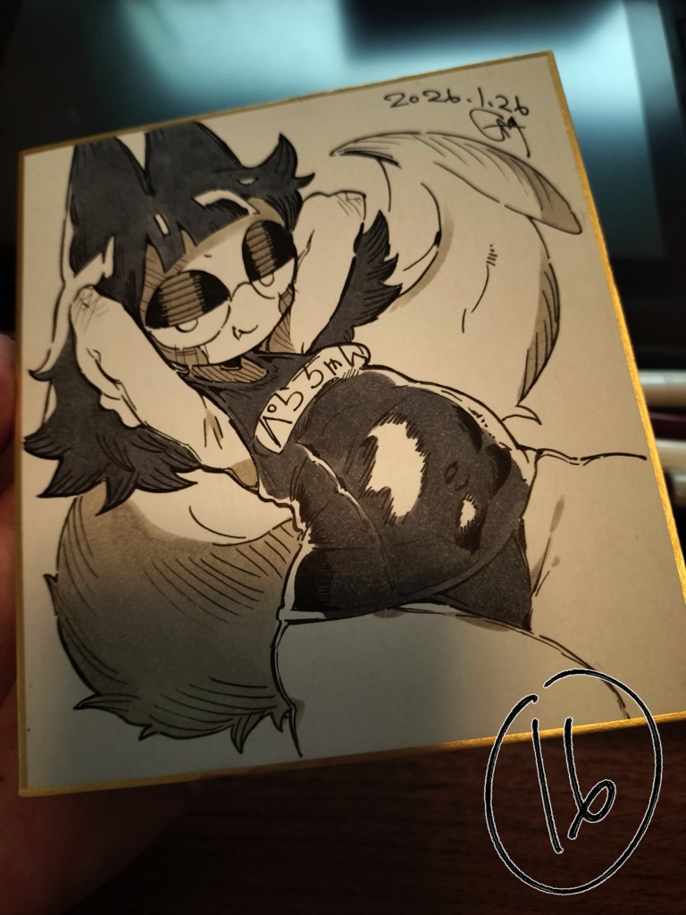 ペラちゃんず手描きイラスト