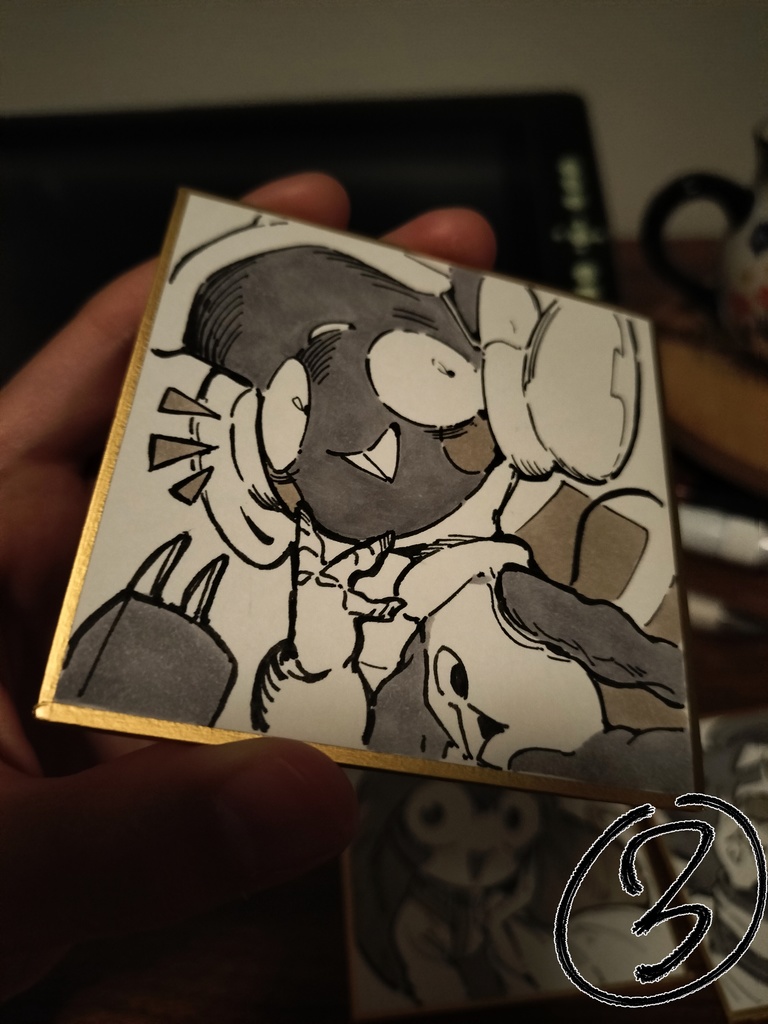 ペラちゃんず手描きイラスト