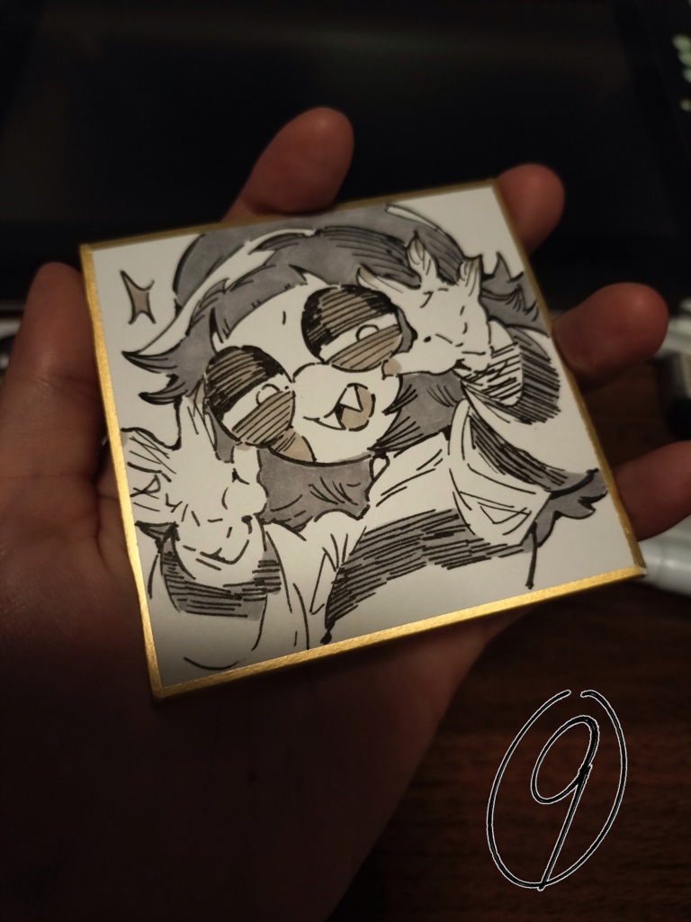 ペラちゃんず手描きイラスト