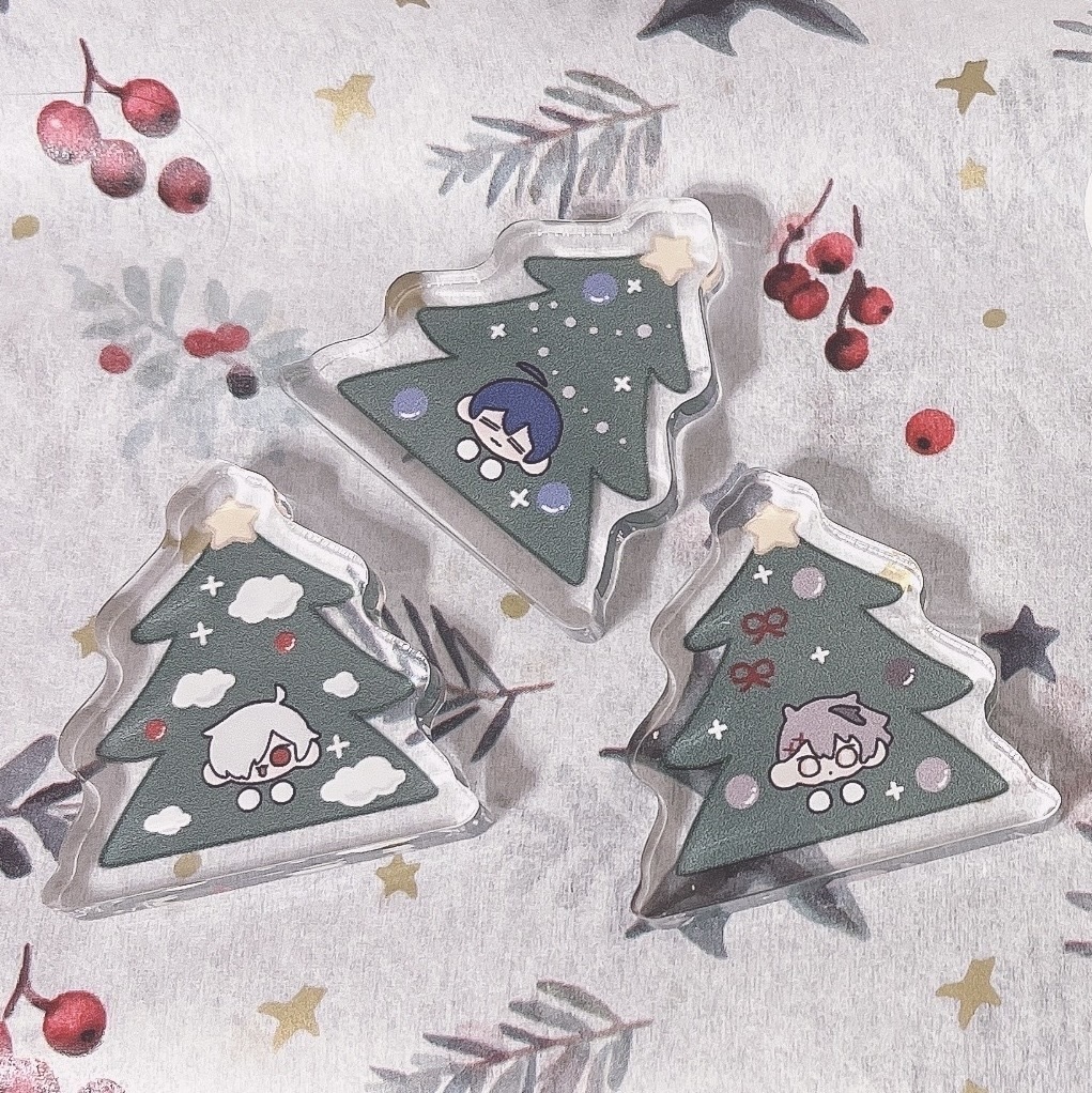 【受注】すてきなクリスマスツリー自立ミニアクブロ