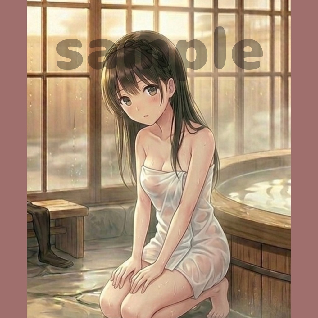 ひより -After Bath Moments-♡タペストリー